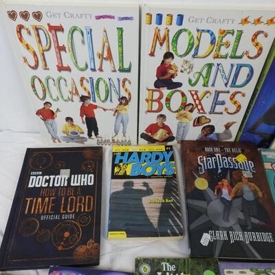 21 Kids Early Reader Books, Pokemon, Doctor Who, Get Crafty