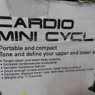 Cardio Mini Cycle, Portable & Compact. Used & Repaired