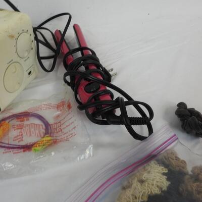 8+ Personal Care Lot, Alarm Clock, Jewelry Holder, Neck Pillow