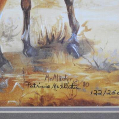 Native American Art Crow Trilogy Pat McAllister signed and numbered Print