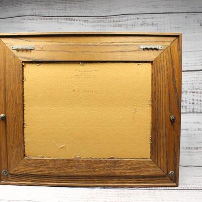 Vintage Baths Wall Mirror Hat Rack Towel Holder