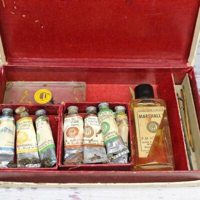 Vintage Marshall's Transparent Photo Oil Colors Student Set