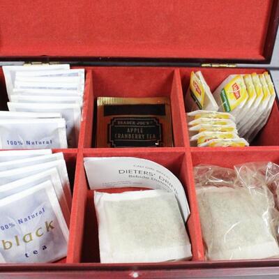 Bentley's Finest Tea Box with Various Kinds of Teas