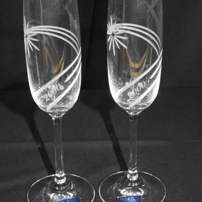 Waterford Millennium Champagne Flutes