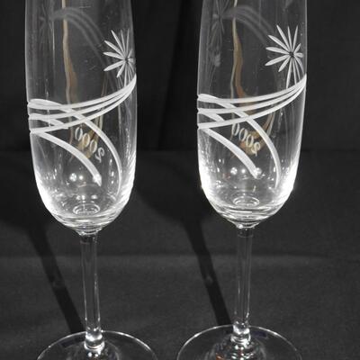 Waterford Millennium Champagne Flutes