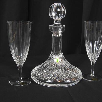 Waterford Lismore ShipsDecanter &  Marquis glasses