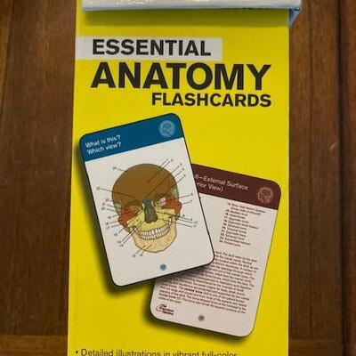 Brand new Princeton Review Essential Anatomy Flash Cards