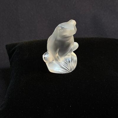 Crystal Lalique Frog 2