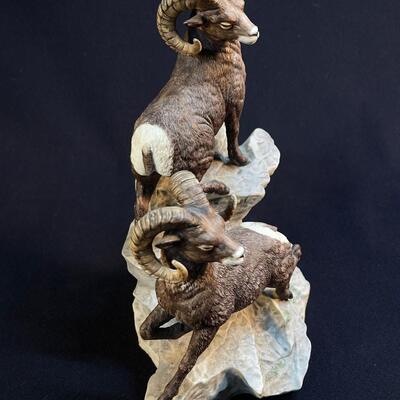 Lenox porcelain Bighorn Sheep sculpture