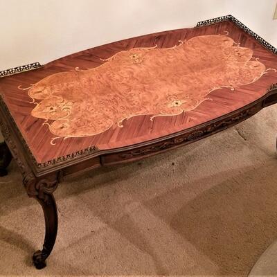 Lot #123 Vintage Italian Style Coffee Table