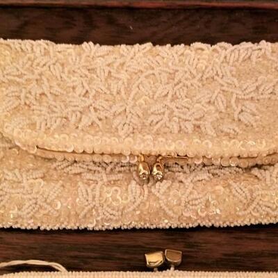 Lot #128  Nice Lot of Three Vintage Beaded Evening Bags