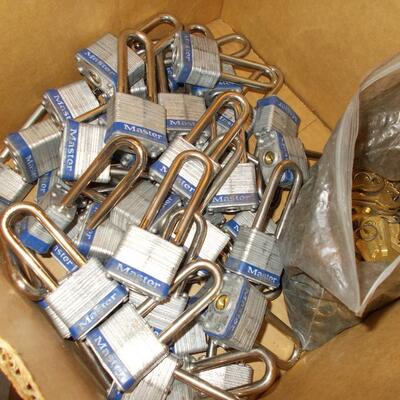 Lot of 45 Master Locks and Keys