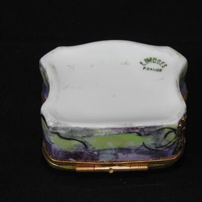 Limoges Hinged trinket box