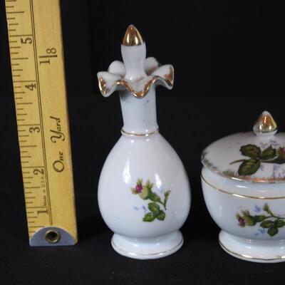 Porcelain Dresser Set