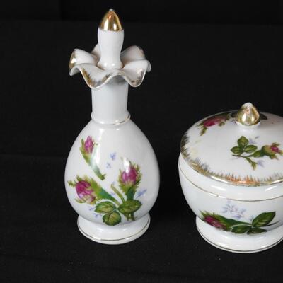 Porcelain Dresser Set