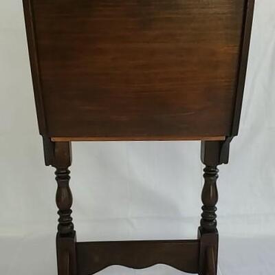 Vintage Wood Sewing Box