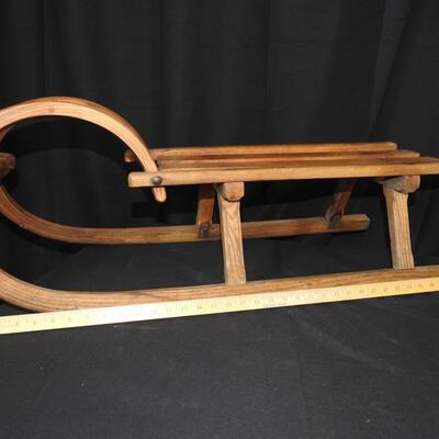 Antique Wood Runner Sled