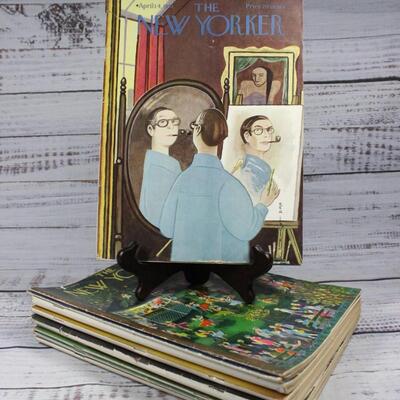 Vintage Lot of The New Yorker Magazine