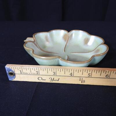 Frankoma Four Leaf Clover Dish