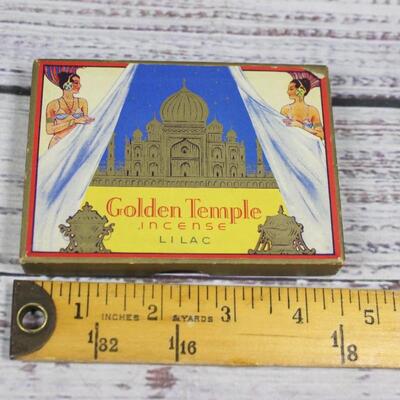 Vintage Golden Temple Lilac Incense