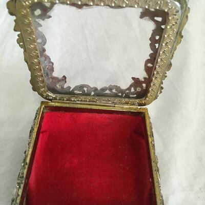 Miniature Vintage Trinket box