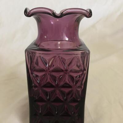 5 in.Â² purple amethyst vase