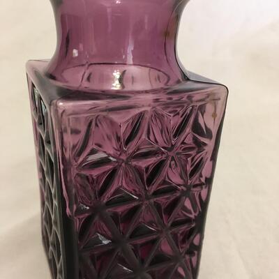 5 in.Â² purple amethyst vase