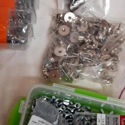 Lot 240  Wing Nuts, Flat Washers, Midwest Fastener, and more