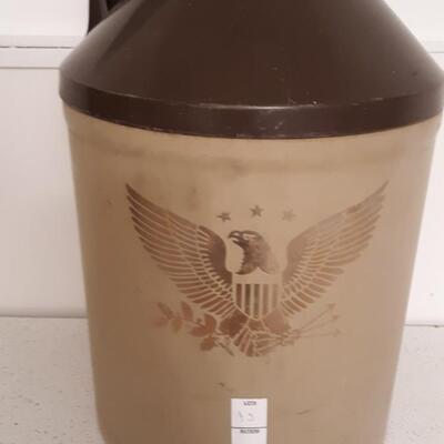 Vintage Patriotic Plastic Container