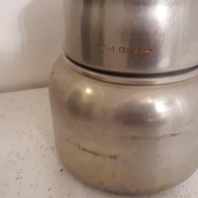 Wearever Double Boiler and a Bean Pot