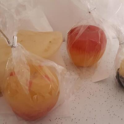 Vintage Large Duck Candle and 3 small candles