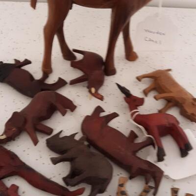 Vintage Wooden Animals