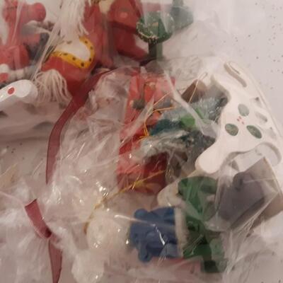 Vintage Wooden and Other Christmas Ornaments