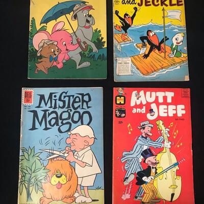 Lot 4: Vintage Comics Ruff and Reddy, Heckle and Jeckle & More