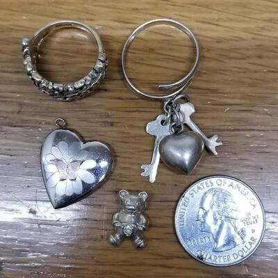 Sterling silver lot  16 g