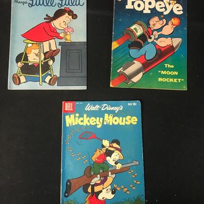 Lot 9: Vintage Dell Comics Collection - Beetle Bailey, Mickey Mouse, Tom & Jerry & More