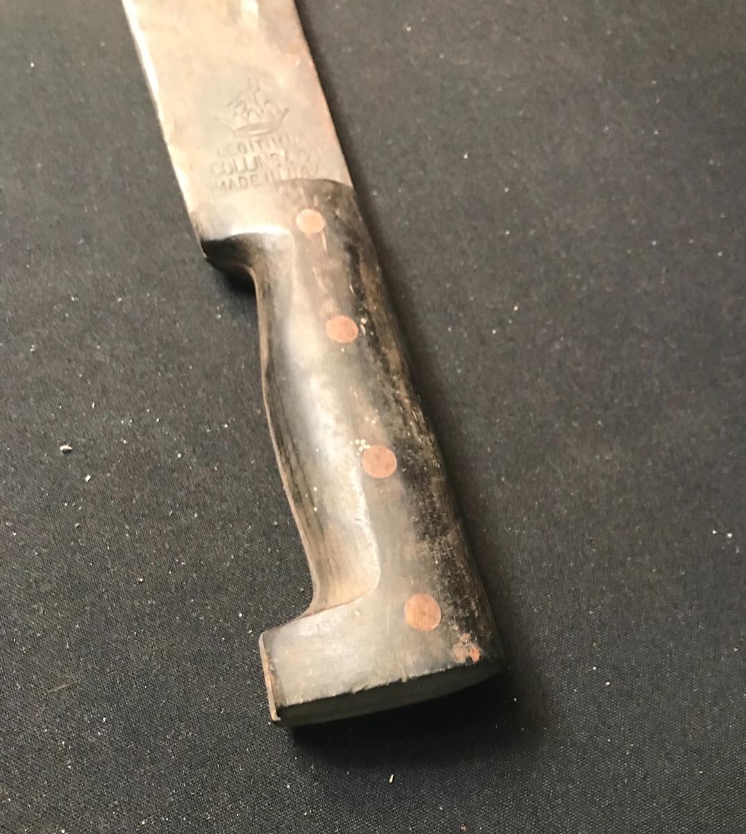 Lot 13 WWII Era Machete Legitimus Collins & Co. No. 127 With Sheath