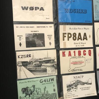 Lot 18: Huge Collection Of Ham Radio QSL Postcards