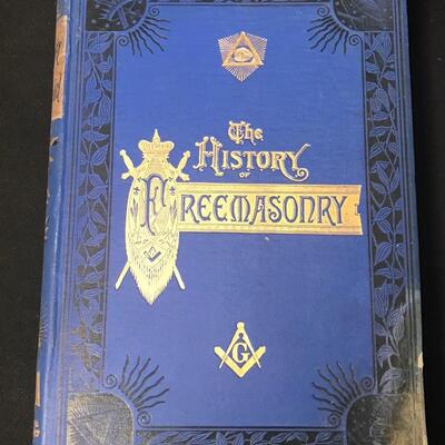 Lot 20: Collection of Antique & Vintage Masonic Books - History Of Freemasonry & More
