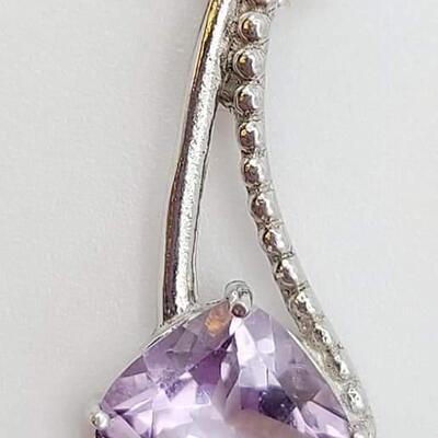 Sterling silver and pendant