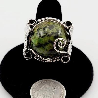 Sterling ring sighned by artist 20 g