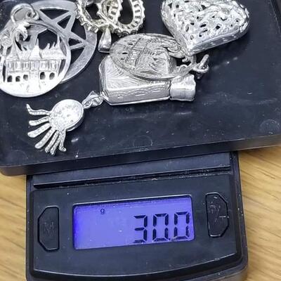 Sterling silver lot