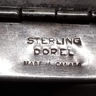 Antique  Sterling silver cigarette  case 45.8 g