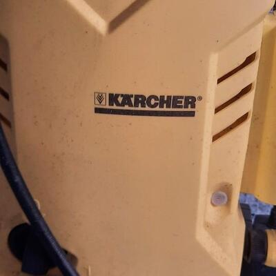 Lot 271  Karcher Pressure Washer (600 PSI) w/ Accessories
