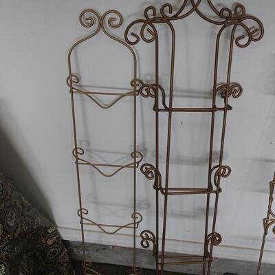 Metal Wallhanging Plate Racks