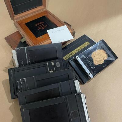 Assorted Film Holders and Film Backs