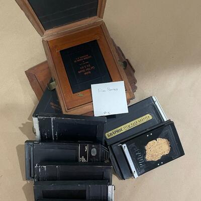 Assorted Film Holders and Film Backs