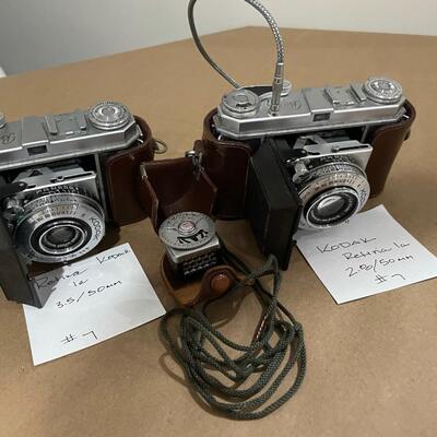 Kodak Retina Series 1a with accessories