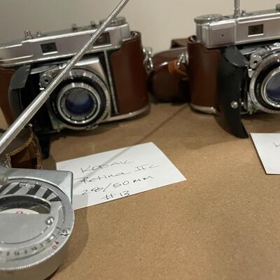 Kodak Retina Series IIa & IIIc with accessories