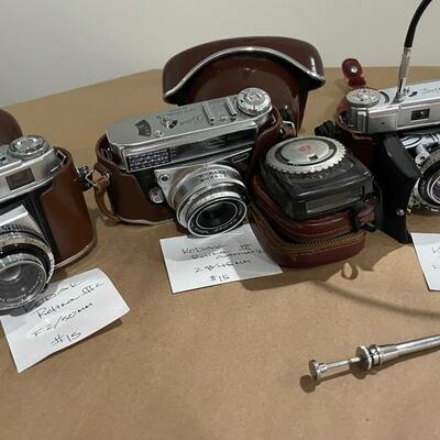 Kodak Retina Series III & IIIc with accessories